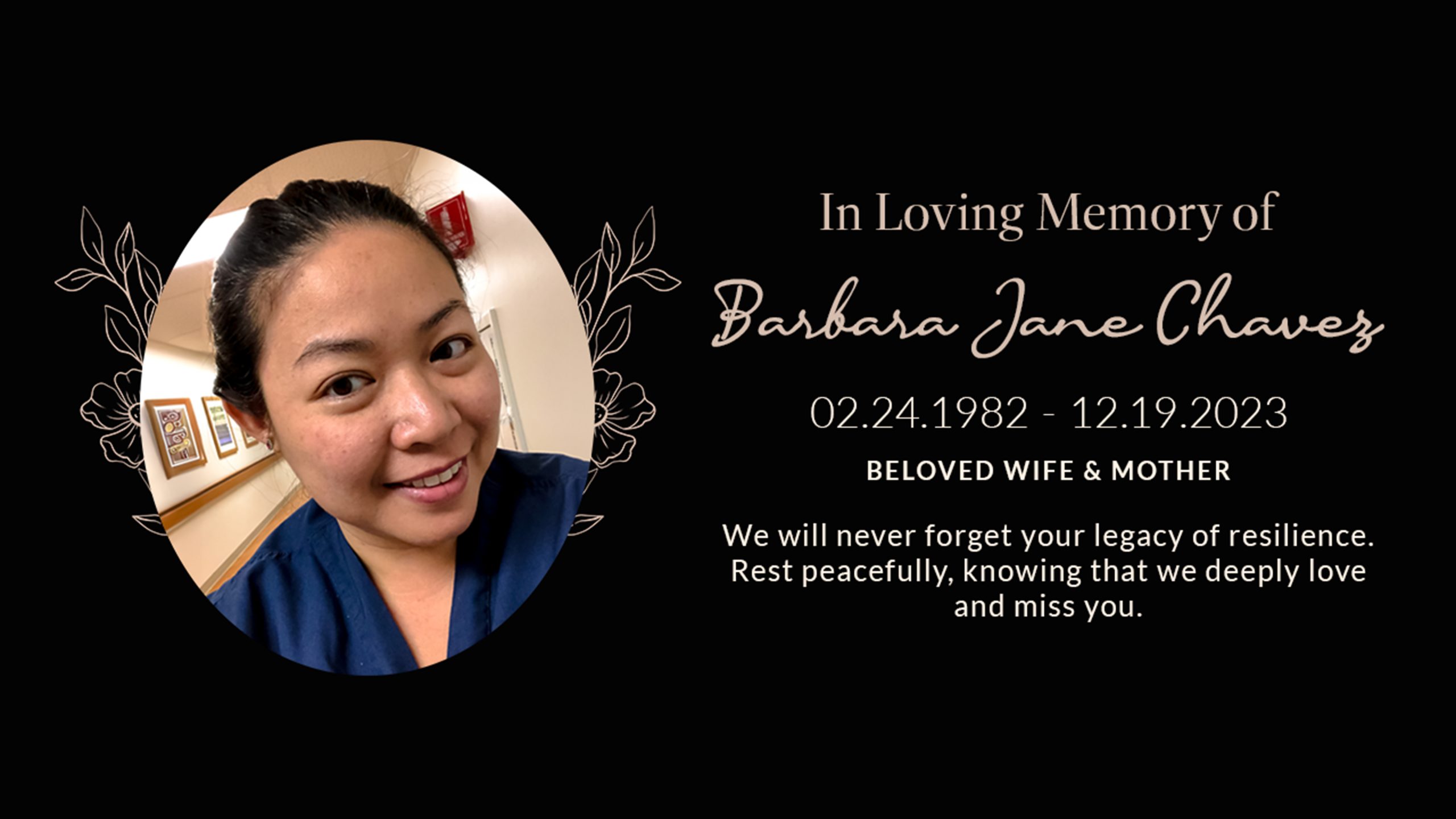 Honoring Barbara Jane Chavez's Legacy<br />
